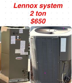 Lennox 2 ton  HVAC system