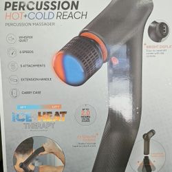 #1 Massage Brand Sharpper Image Massage Gun Hot Cold