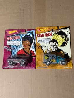 Hot Wheels Star Trek character cars