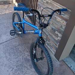 Haro Freestyle BMX Bike 20" In Rims Flat Tires Need Inner Tubes