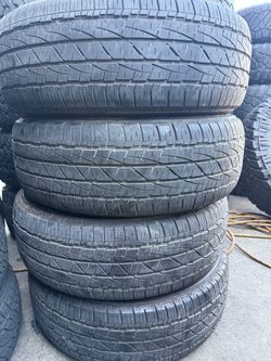 265/65/17 Firestone instaladas y balanceadas las 4
