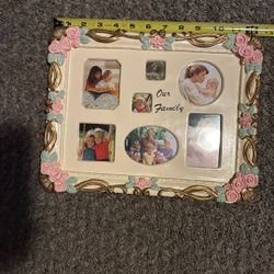 Our Family Picture Frame. 