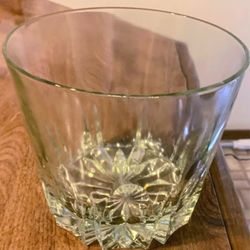 Heavy Glass Ice Bucket $5