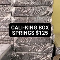 Cali-King Box Springs ONLY 