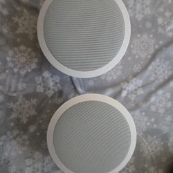 (2)Polk Audio RC80i speakers