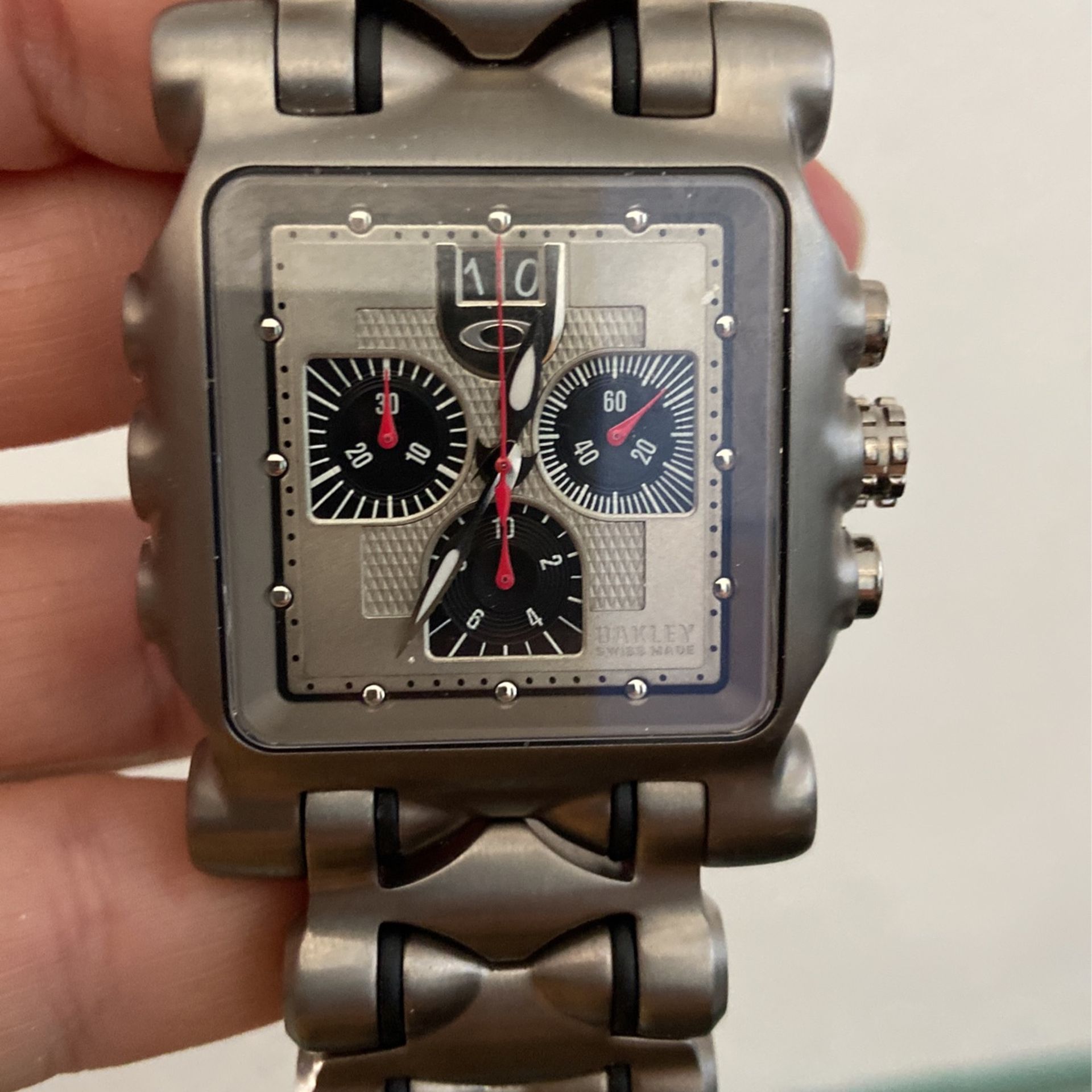 時計 OAKLEY minute machine Oakley Minute Machine Titanium Watch's Head. 2nd Gen. Oakley