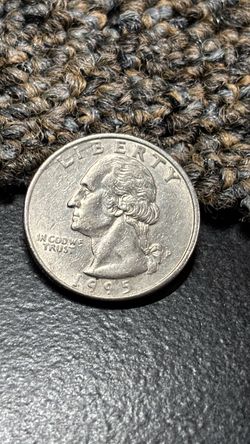 1995 quarter p. With the A touching the M