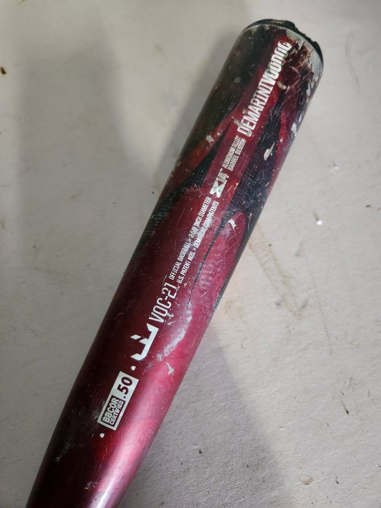 Demarini Voodoo 32.75" baseball bat.