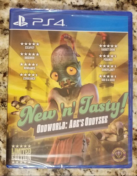New n' Tasty Oddworld: Abe's Oddysee PS4