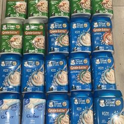Gerber Cereal.    1.3$ 