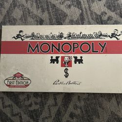 Vintage 1935 Monopoly Game