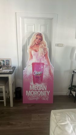 Cane's Megan Moroney cardboard cutout