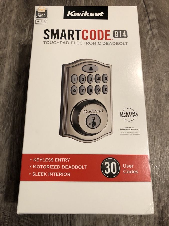 BRAND NEW KWIKSET SMARTCODE DEADBOLT WITH Z-WAVE