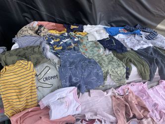 24 Pieces For Baby Boy 3 Months And 15 Pieces For Baby Girl All For $15