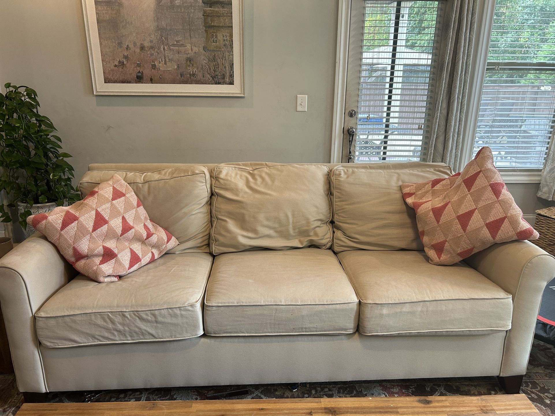 Sofa, Chair and Coffee Table for sale