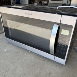 Whirlpool Stainless Steel Wall Mount Microwave 