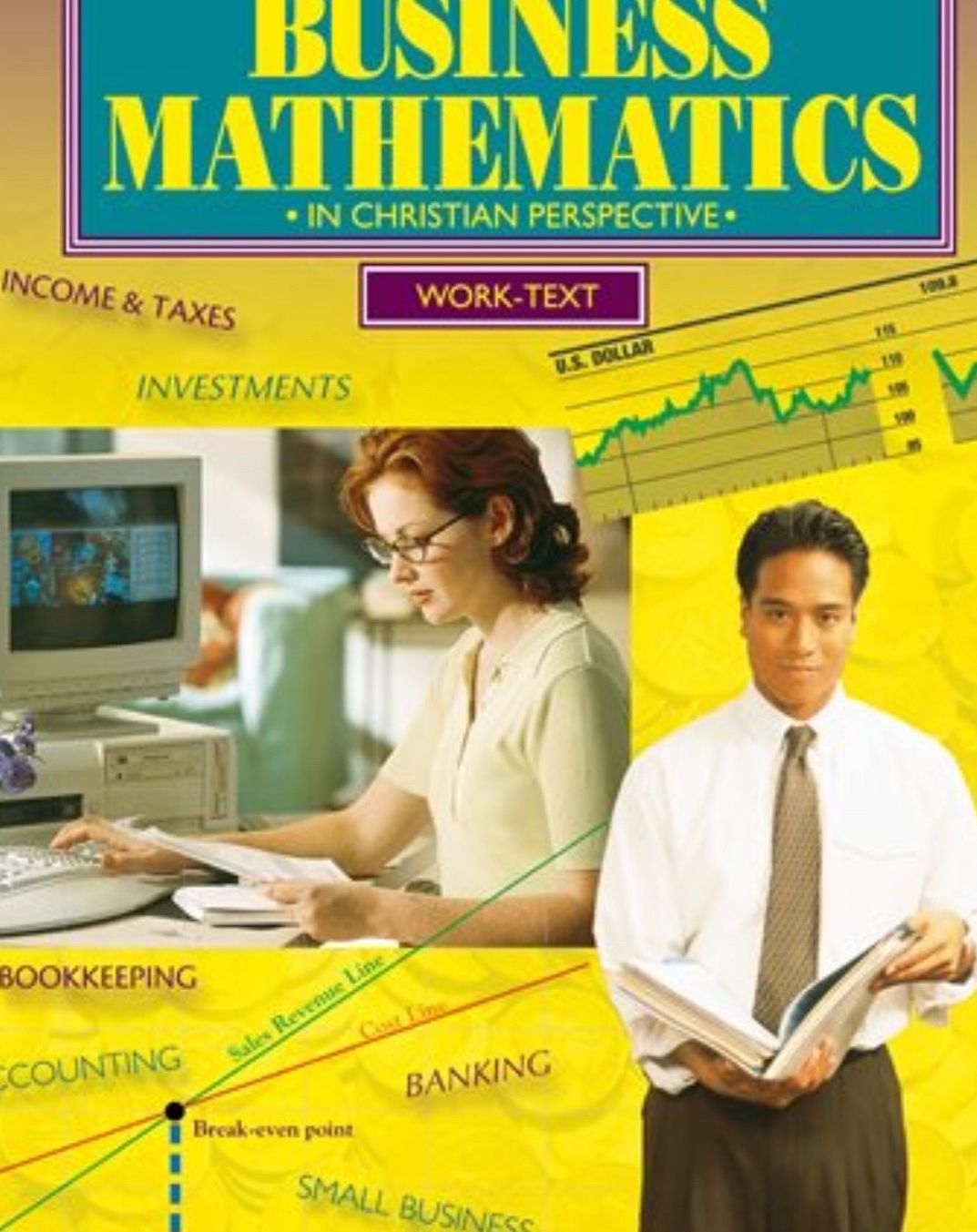 Abeka Academy 12th grd business math would normally cost you around $100 4 books.