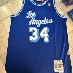 Shaquille O’neal Royal Lakers Jersey