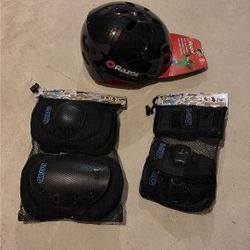 Razor Helmet And Pads