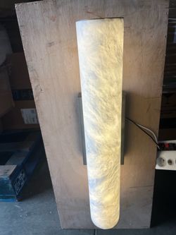 Factory Closing Clearance Sale Long Strip Onyx Wall Lamp
