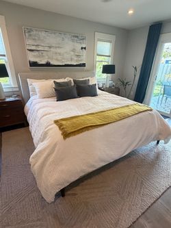 Upholstered Platform Bed Frame