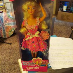 Birthday Surprise Barbie #16491   1996 New And Never Out Of Box