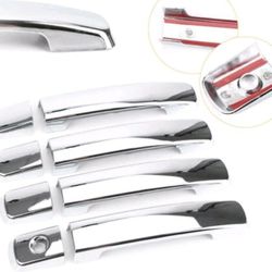 M Chrome Door Handle Covers for Nissan WITHOUT Passeng