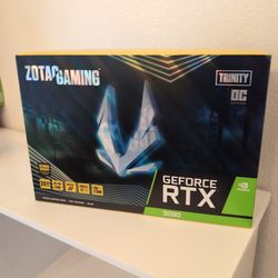 Zotac G-Force RTX 3090 Trinity Slightly Used With Box