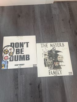 ASAP Rocky And Tim Burton Don’t Be Dumb Signed Vinyl Sealed Brand New