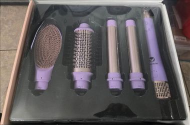 Calista EliteAir Multi-Style Hair Dryer Styler Set Purple New Open Box
