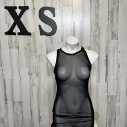 Mesh Mini Dress 