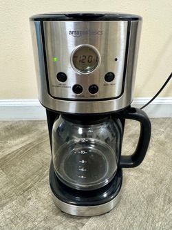 Amazon Basics 12-Cup Programmable Coffee Maker – Great Condition
