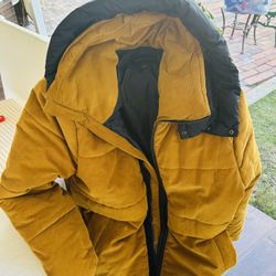 Banana Republic Puffer Jacket Coat Down Corduroy 