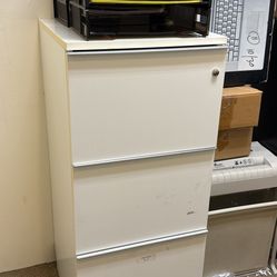File Cabinet, White, Great Condition!. 