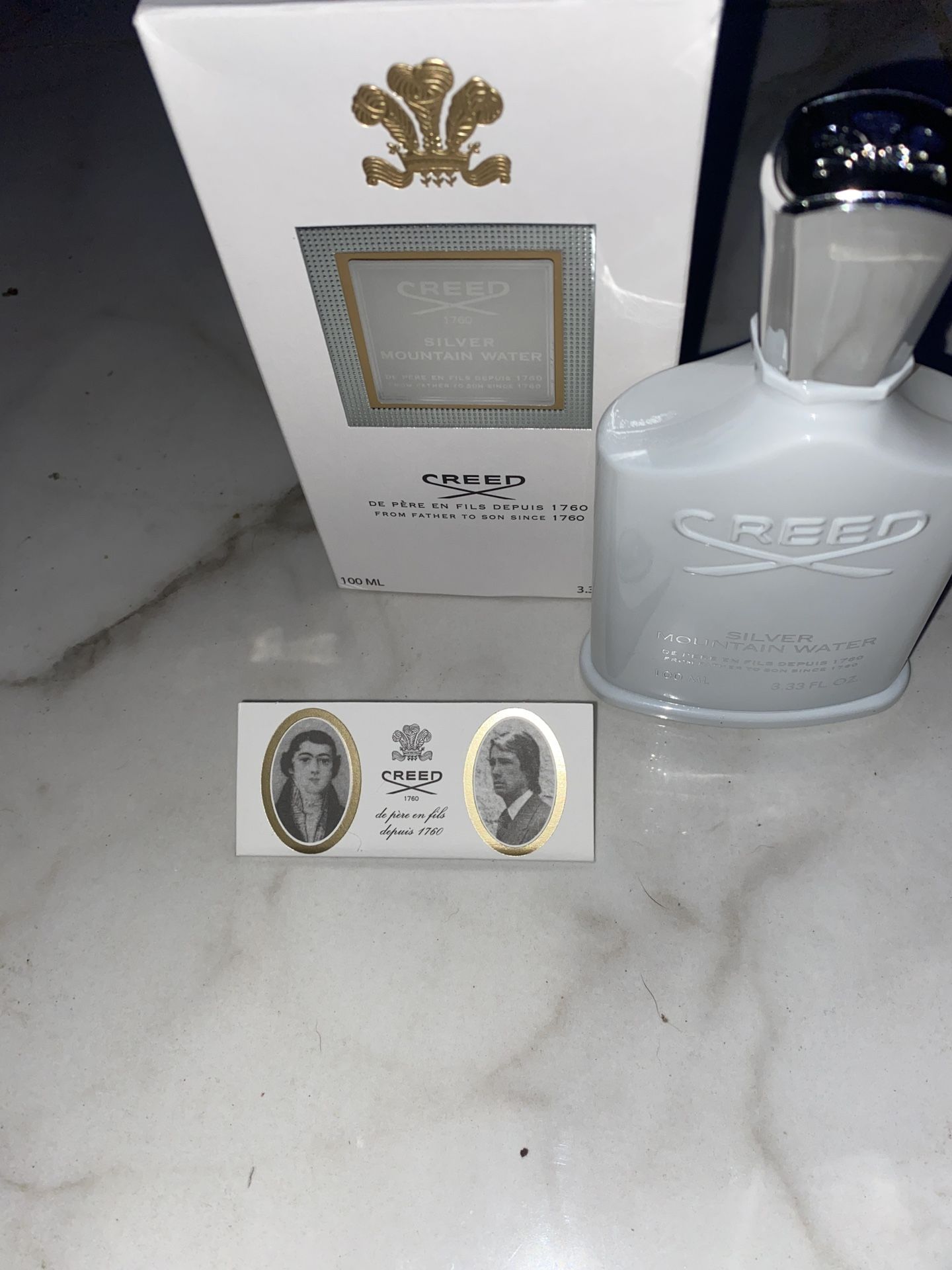 Creed silver Mountain Water Cologne