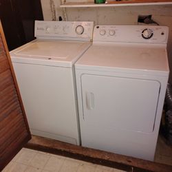 Ge Washer And Dryer. 