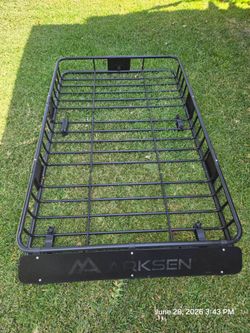 Arksen Roof rack basket, 64" 39" 6"