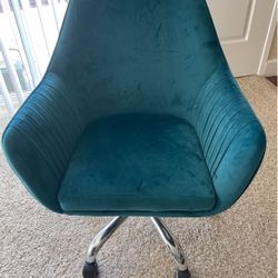 Velvet Office Chair 