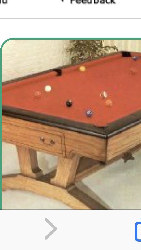 Brunswick Limited 9. Tournament Size 9’ Pool Table 3 Pc Slate and Accessories