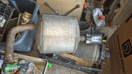 Muffler and exhaust parts for Nissan Ultima