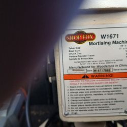 Mortesin Machine/shop Fox