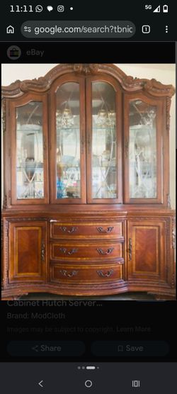 China Cabinet Lighted