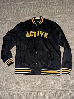 Active Ride Shop Satin Bomber Jacket