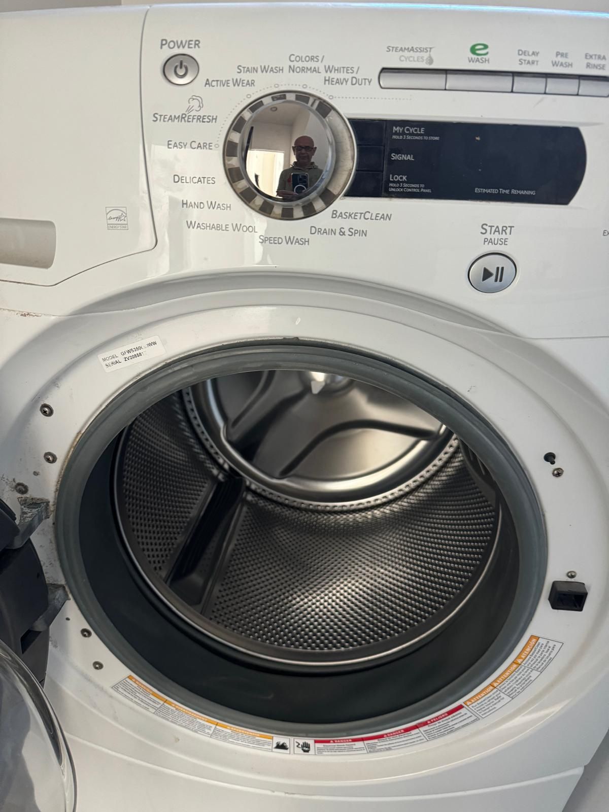 washer and dryer