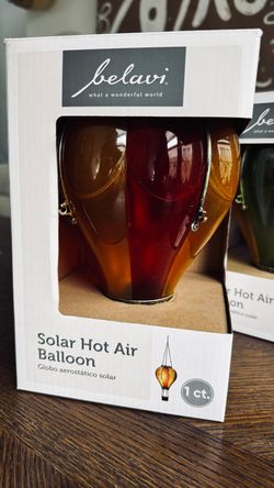 Solar Hot Air Balloon Light