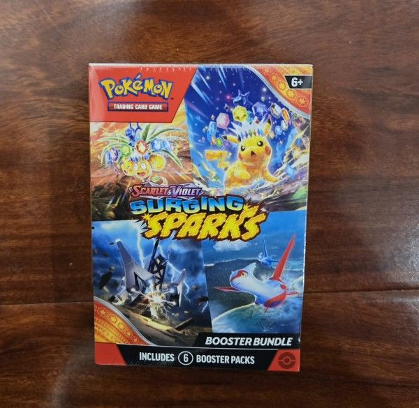 Pokemon Surging Sparks Booster Bundle (TRADES-OFFERS)