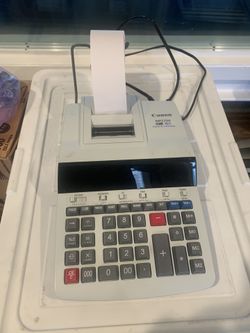 Canon MP27DII Calculator, Clock, Calendar With Paper And Extra Ribbon