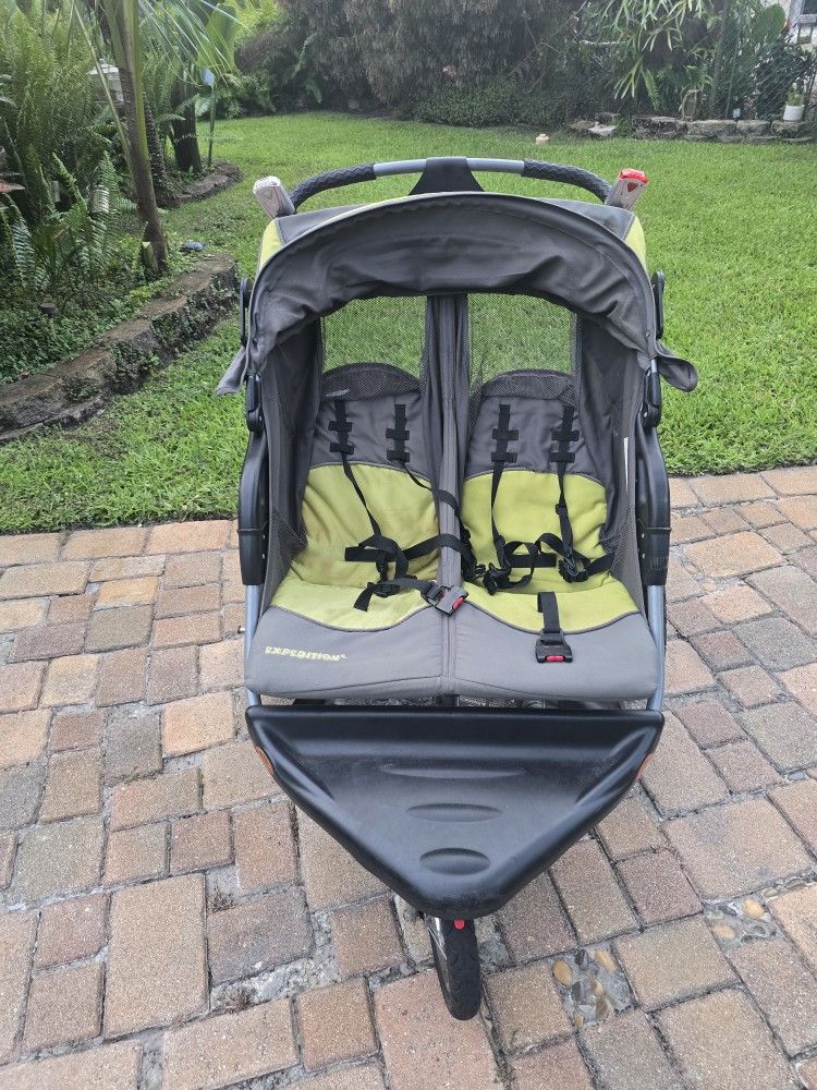 Baby Trend Expedition Jogger Stroller 2 Seater