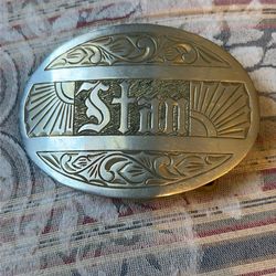 Big Heavy Belt Buckle