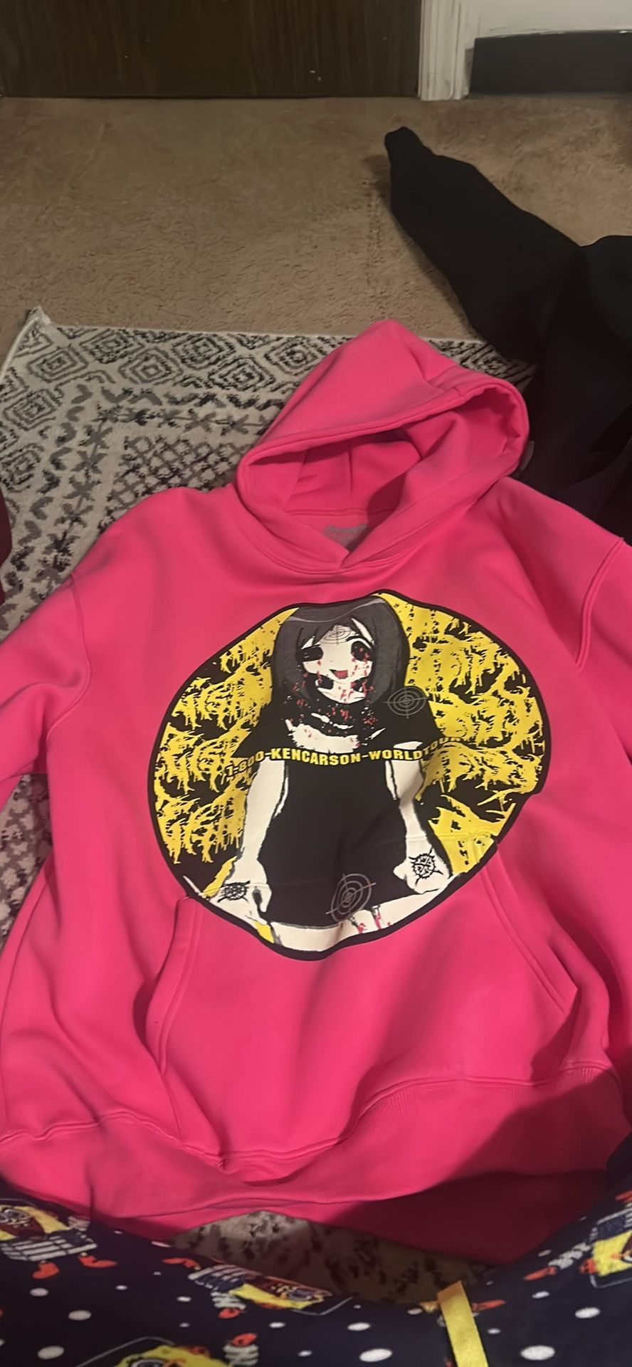 Ken Carson Hoodie Pink